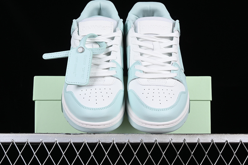 OFF-WHITE Out Of Office leather sneakers