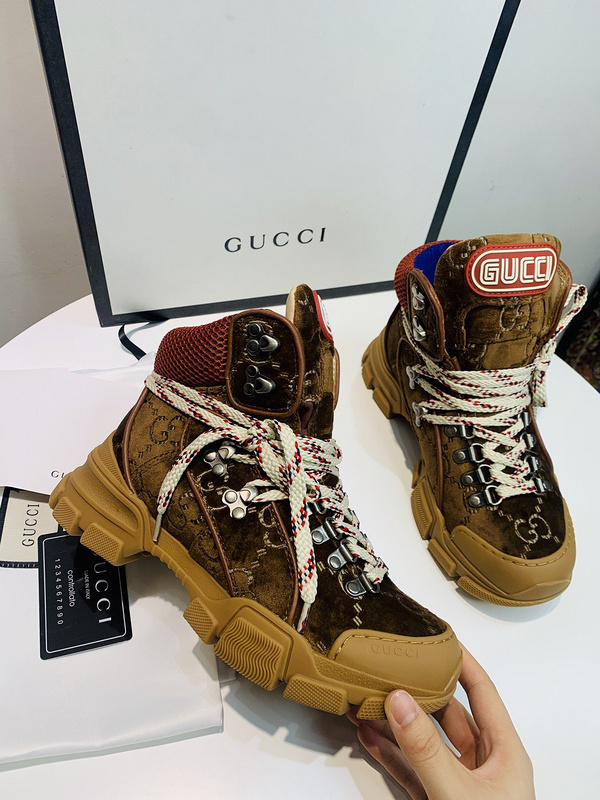 Gucc1 Journey Flashtrek Jewel Crystal Low Boot