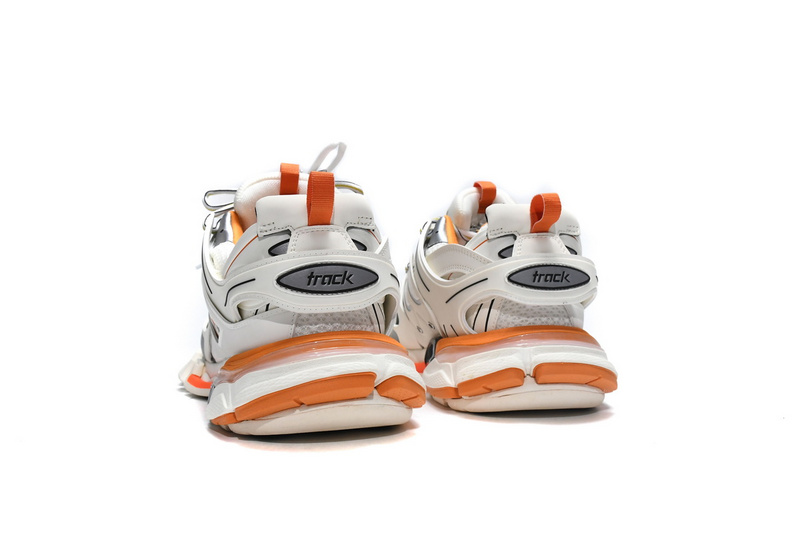 Balenciaga Tess S. White Orange Black 542436 W1GB1 9059
