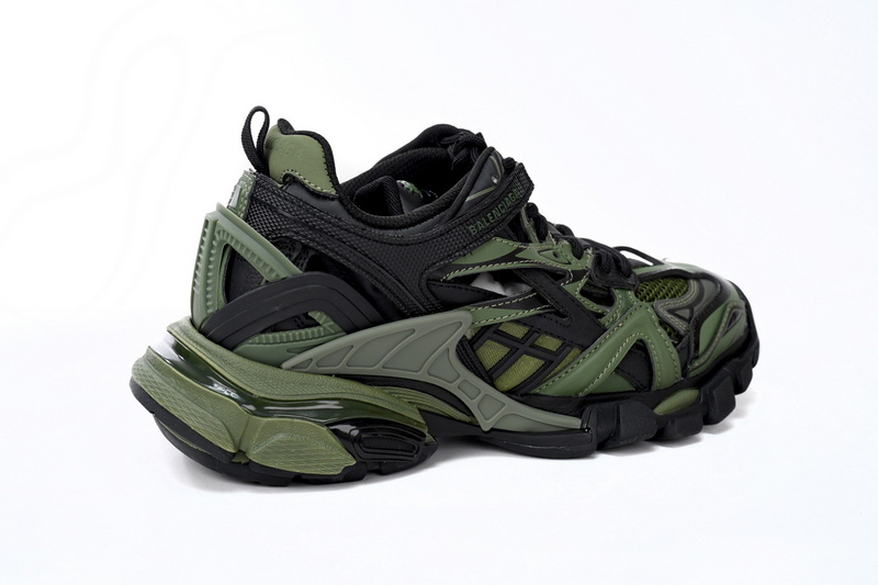 Balenciaga Track 2 Sneaker Military Black  568614 W3AE1 2311