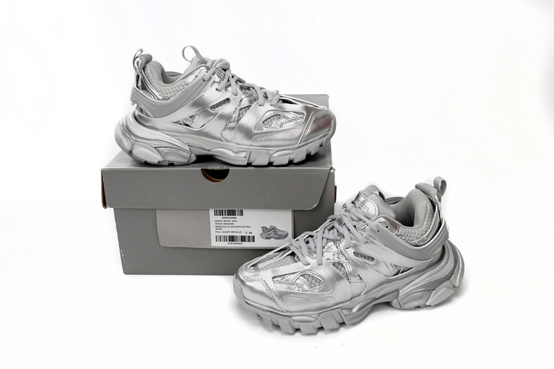 Balenciaga Tess S.Bright Silver 542436 W2FS3 8100