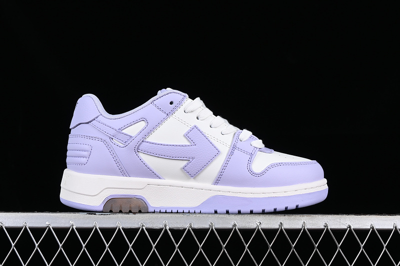 OFF-WHITE Out Of Office leather sneakers