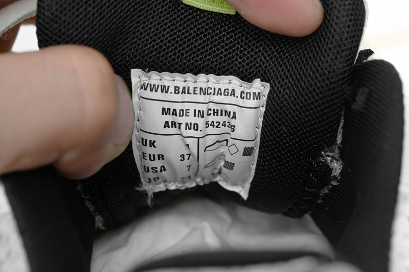 Balenciaga Tess S. White Fluorescenc 542436 W3NU2 7660
