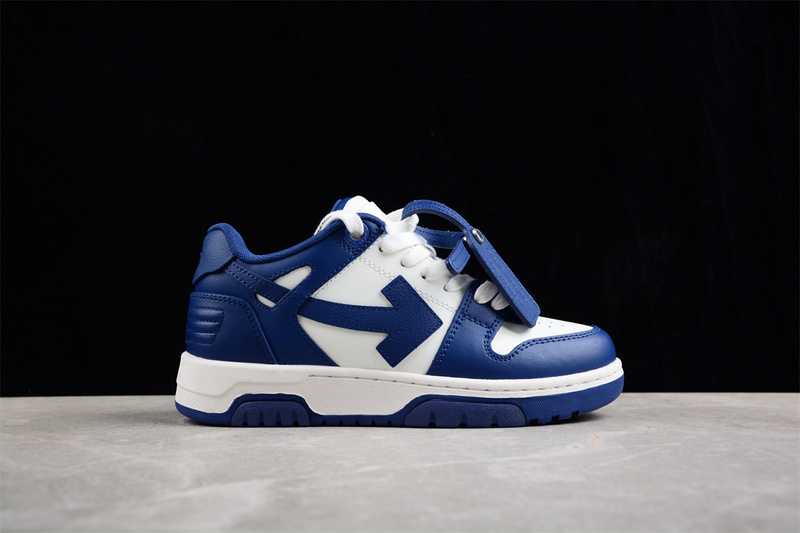 OFF-WHITE Out Of Office leather sneakers