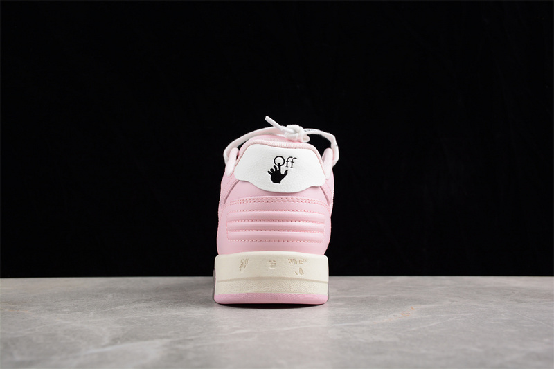 OFF-WHITE Out Of Office leather sneakers