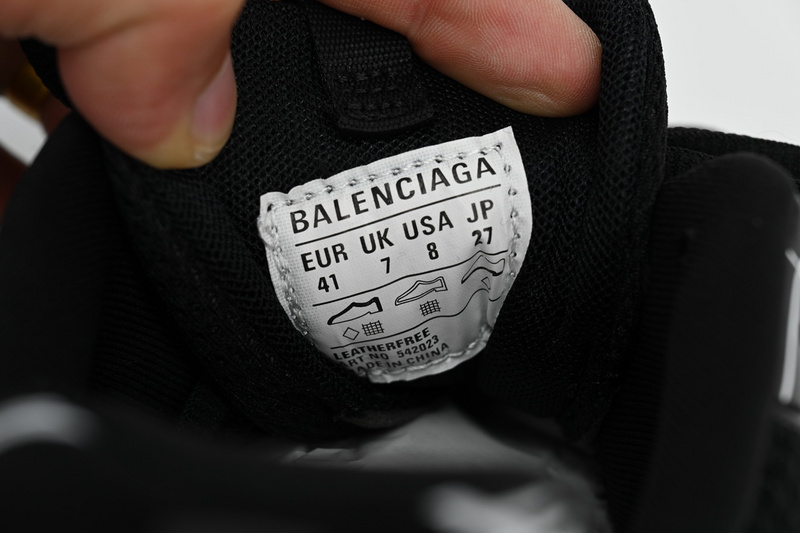 Balenciaga Tess S.Black Black-And-White Painting 542023 W3SR2 2315