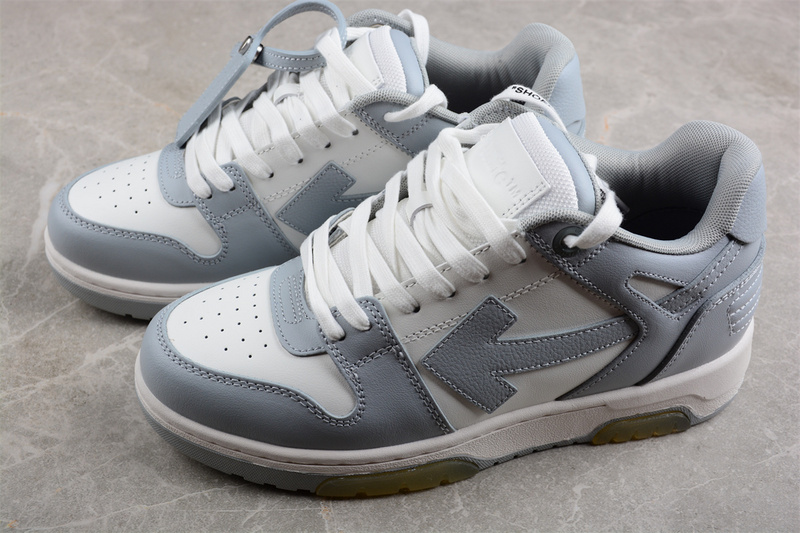 OFF-WHITE Out Of Office leather sneakers