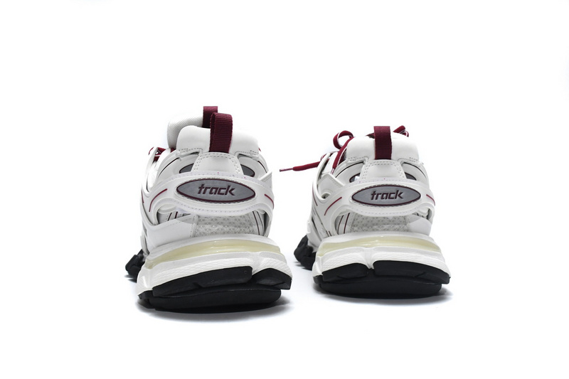 Balenciaga Tess S. White Claret Red 542436 W1JH 1915