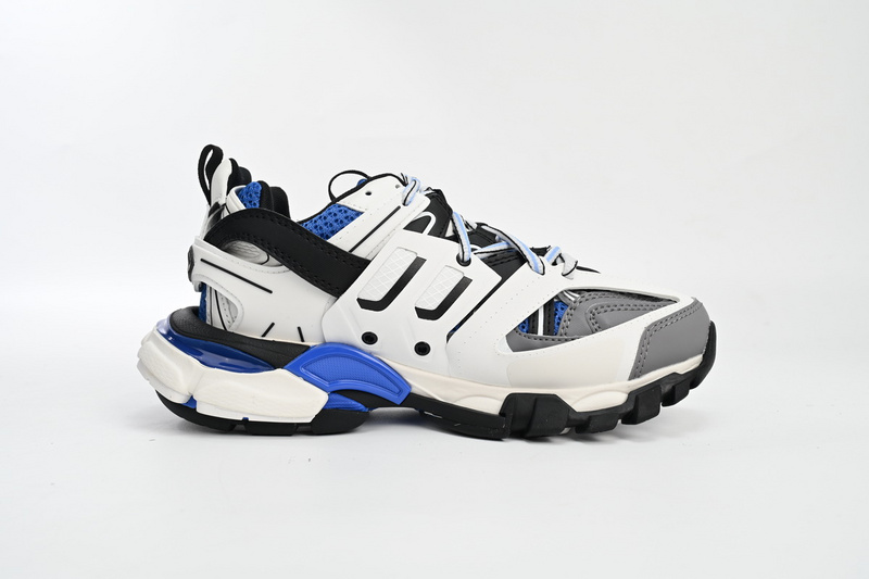 Balenciaga Tess S.Black Black Grey White Blu 542436 W3SR6 2501