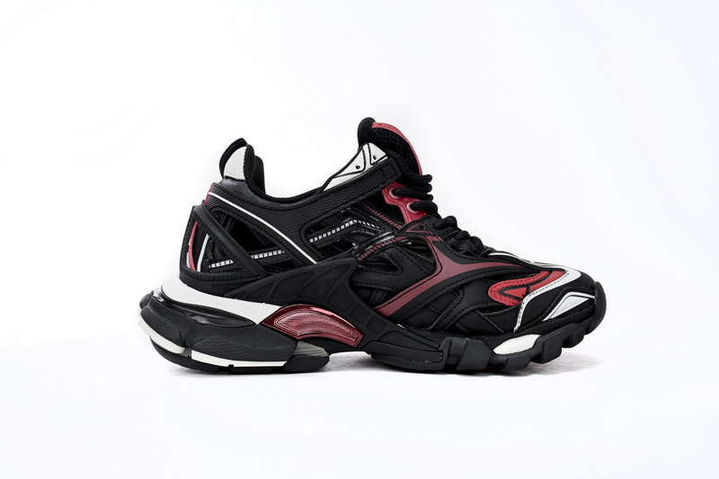Balenciaga Track 2 Sneaker Military Black White Red 568614 W2GN3 6000