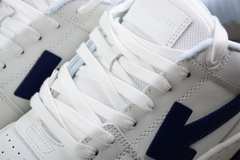 OFF-WHITE Out Of Office leather sneakers