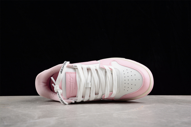 OFF-WHITE Out Of Office leather sneakers