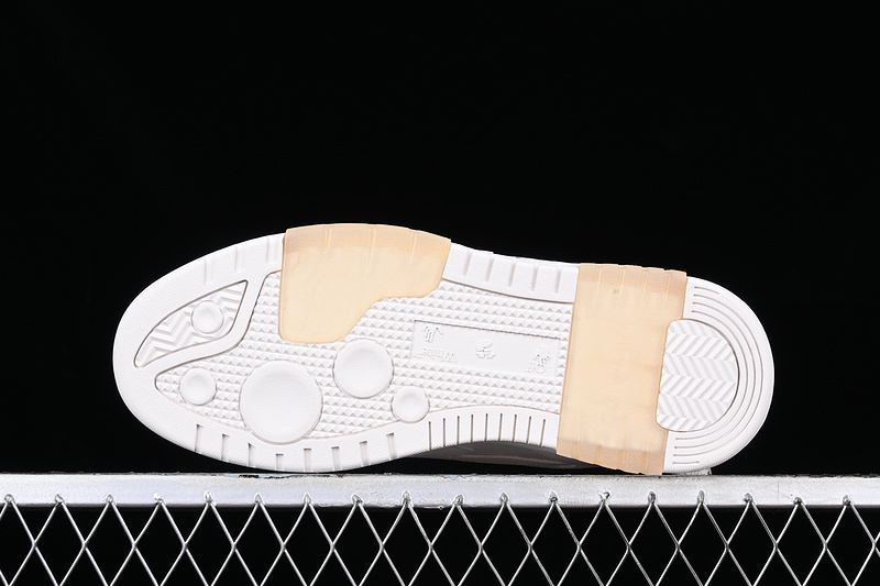 OFF-WHITE Out Of Office leather sneakers