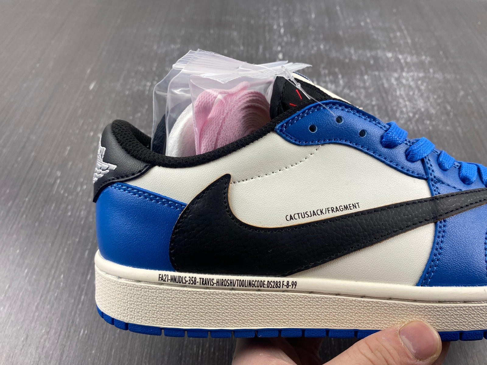 Travis Scott x Air Jordan 1 custom