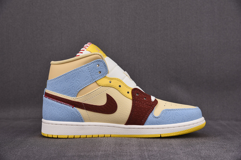 Maison Chateau x Air Jordan 1 Mid Fearless Multi - CU2803-200