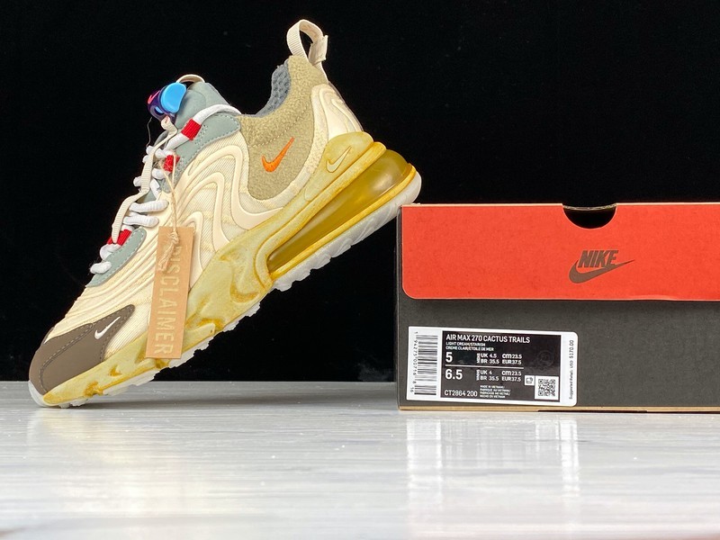 Nike Air Max 270 React ENG Travis Scott Cactus Trails CT2864-200