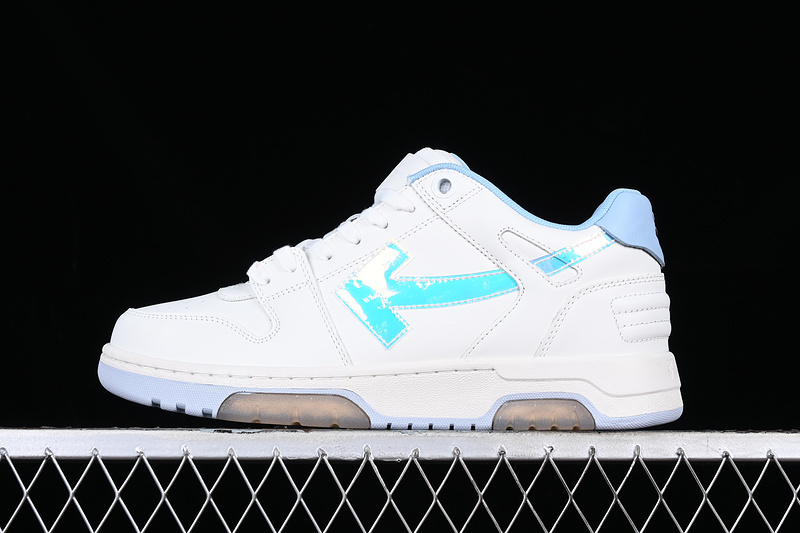 OFF-WHITE Out Of Office leather sneakers
