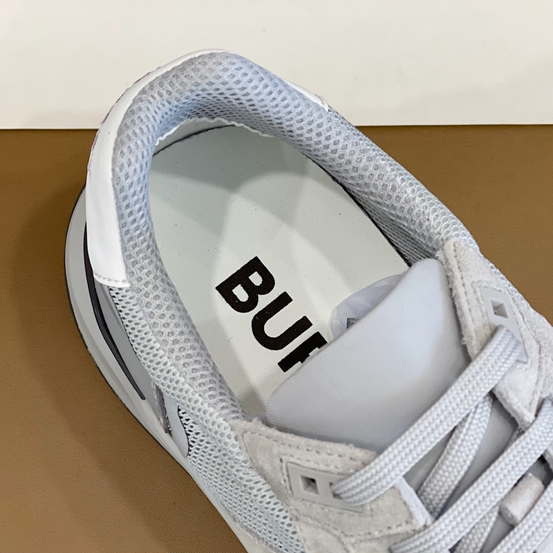 Burberry Vintage Check, Leather and Mesh Sneakers
