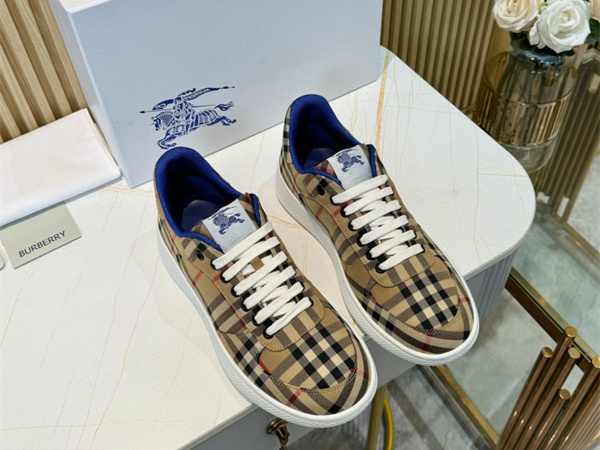 Burberry Check Terrace Sneakers BBR--3009