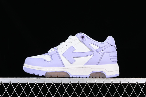OFF-WHITE Out Of Office leather sneakers
