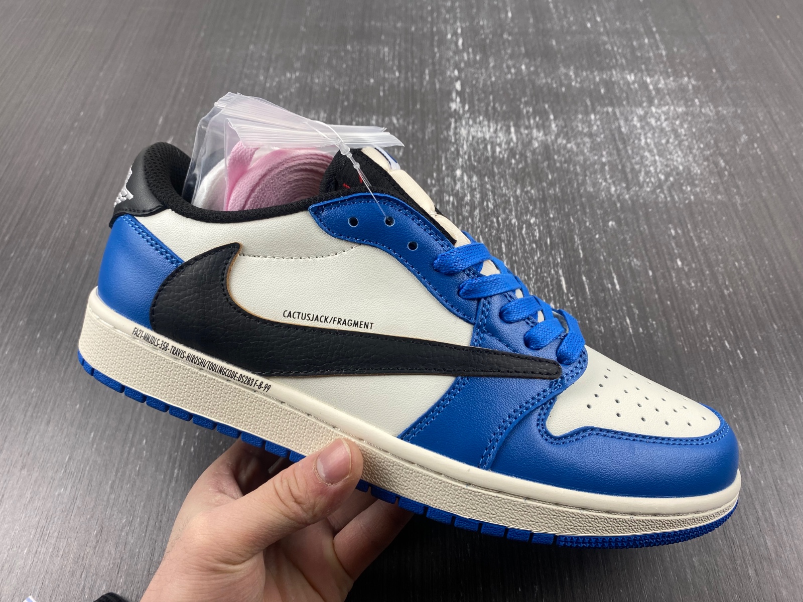 Travis Scott x Air Jordan 1 custom