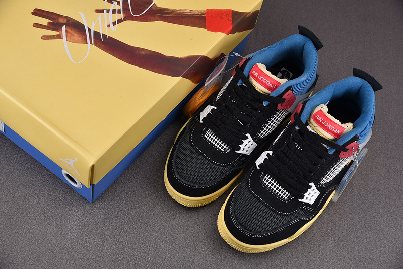 Union x Air Jordan 4 Union LA Off Noir DC9533-001