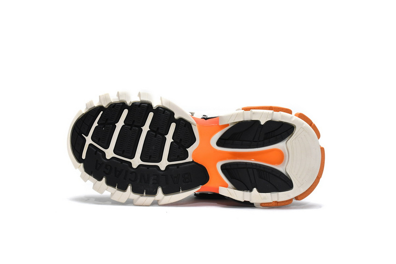 Balenciaga Tess S. White Orange Black 542436 W1GB1 9059