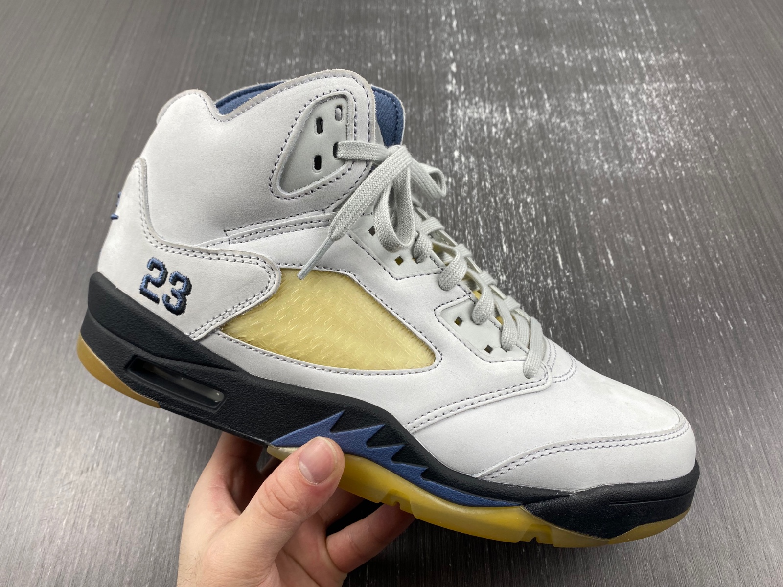 A Ma Maniere x Air Jordan 5 Dawn Photon Dust FZ5758-004