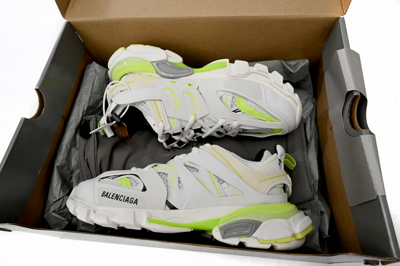 Balenciaga Tess S. White Fluorescenc 542436 W3NU2 7660