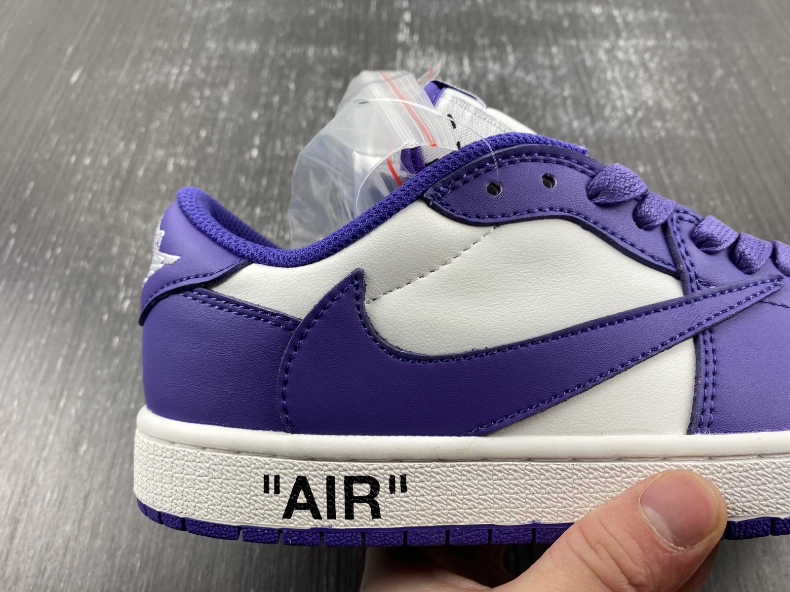 OFF-WHITE x Travis Scott x Air Jordan 1 custom