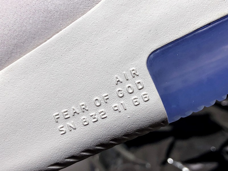 Nike Air Fear Of God 1 SA Light Bone Black - AT9915-002