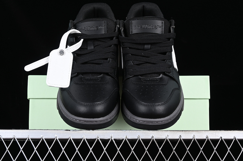 OFF-WHITE Out Of Office leather sneakers