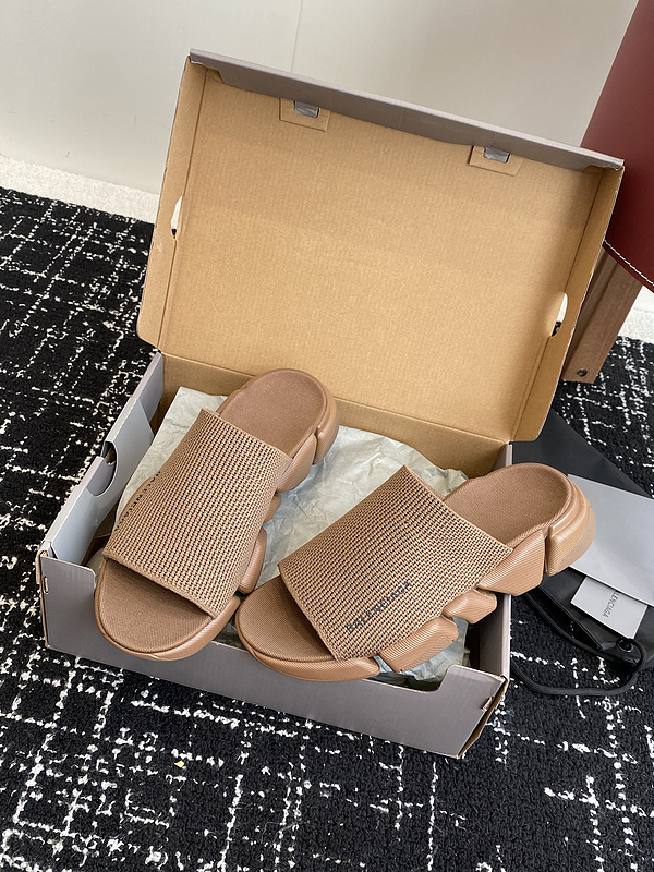Balenciaga Speed 2.0 Recycled Knit Slide Sandals