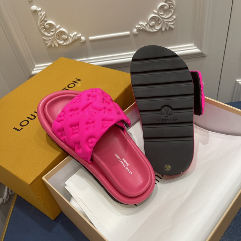 LV POOL PILLOW COMFORT MULE