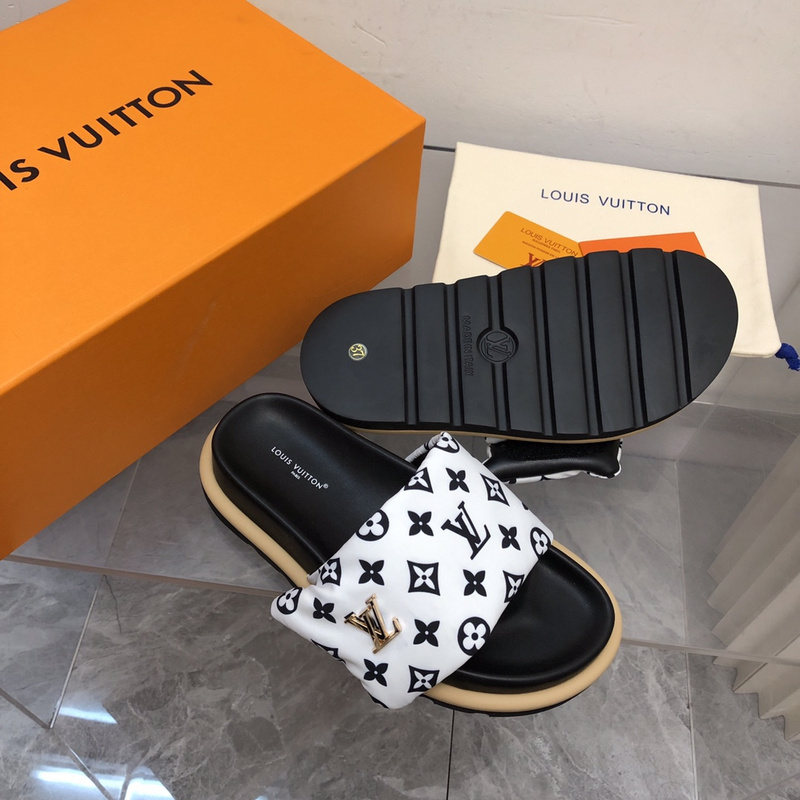LV POOL PILLOW COMFORT MULE