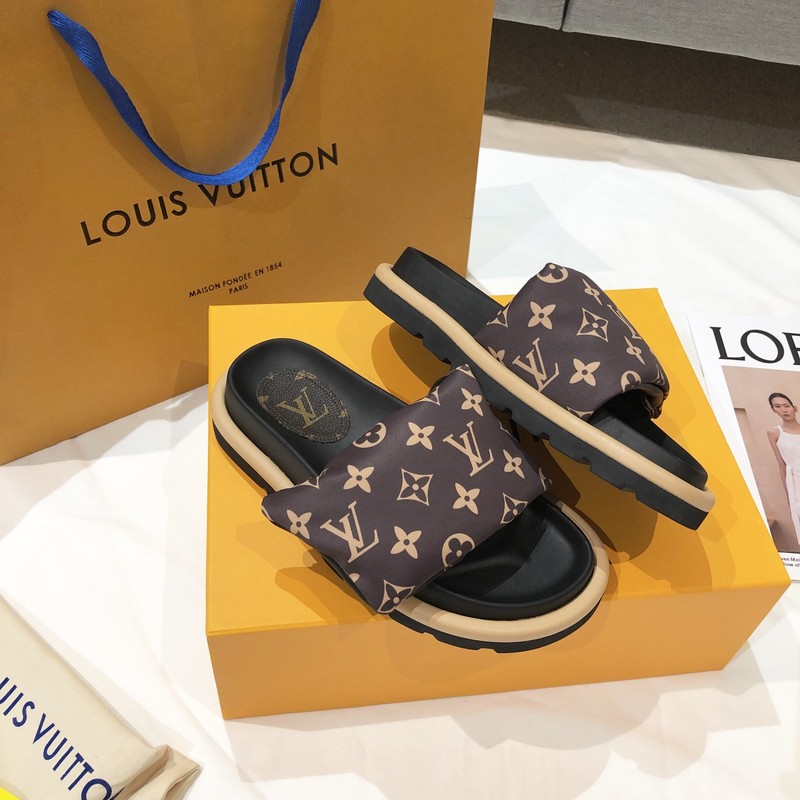 LV POOL PILLOW COMFORT MULE