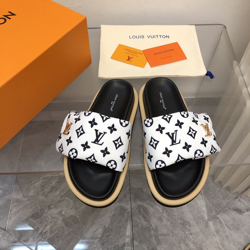 LV POOL PILLOW COMFORT MULE